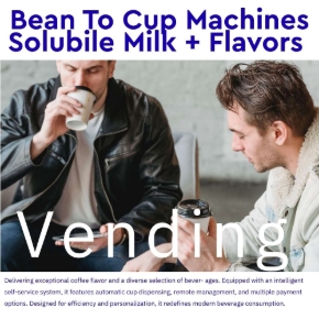 Picture for category VENDING BEAN TO CUP COFFEE MACHINES with SOLUBILE MILK & FLAVORS